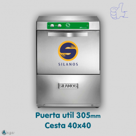 Lavavasos Económico Silanos E40H cesta 40x40