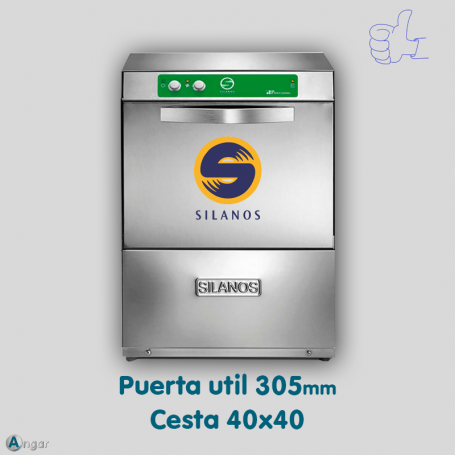 Lavavasos Económico Silanos E40H cesta 40x40
