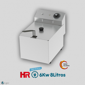 Freidora Eléctrica HR FD8LTRIFS sin Grifo Trifásica