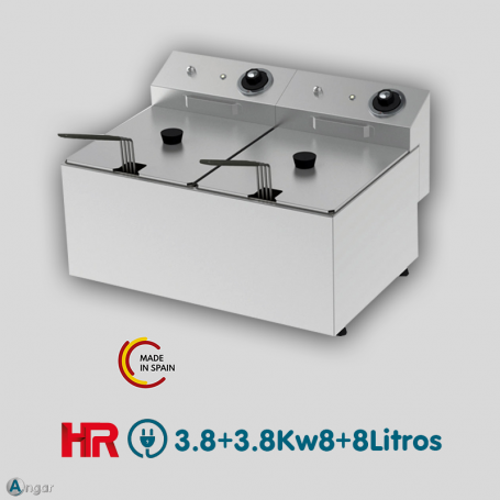 Freidora Económica Eléctrica HR FD8L8LS sin Grifo