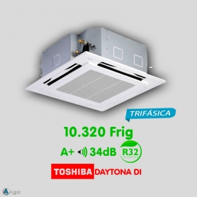Aire Acondicionado Cassette Toshiba Daytona DI 140 Trifásica