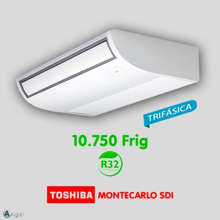 Aire Acondicionado Suelo Techo Toshiba Montecarlo SDI 140 Trifásica
