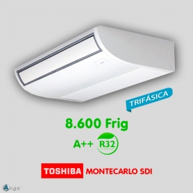 Aire Acondicionado Suelo Techo Toshiba Montecarlo SDI 110 Trifásica