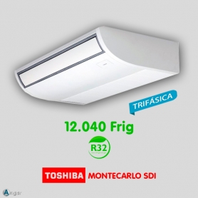 Aire Acondicionado Suelo Techo Toshiba Montecarlo SDI 160 Trifásica