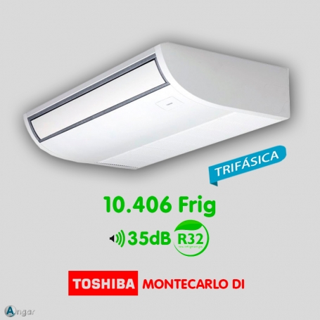 Aire Acondicionado Suelo Techo Toshiba Montecarlo DI 140 Trifásica