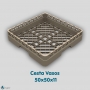 Cesta de Vasos Silanos 50x50x11 Plastico