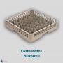 Cesta de Cubiertos Silanos 50x50x11 Plástico