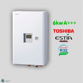 Aerotermia Toshiba ESTIA TAU 55 Mural 6kw