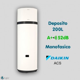 Bomba de Calor ACS 200L Daikin Monobloc EKHLE200CV3