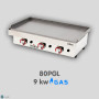 Plancha a Gas Económica 806 x 450 mm ARILEX 80PGLN