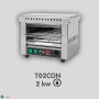 Tostador con Temporizador Resistencia Cuarzo HR T02CON
