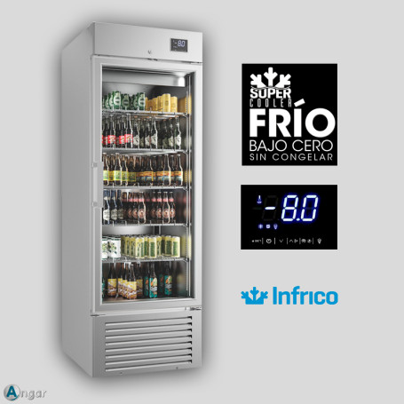 Armario Bajo Cero INFRICO SPC 501 SUPERCOOLER INOX