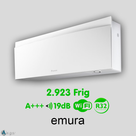 Aire Acondicionado Split Pared Daikin EMURA 3 TXJ35AW (Blanca)