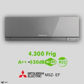 AIRE ACONDICIONADO SPLIT PARED MITSUBISHI ELECTRIC MSZ-EF50VG(K)S (GRIS)