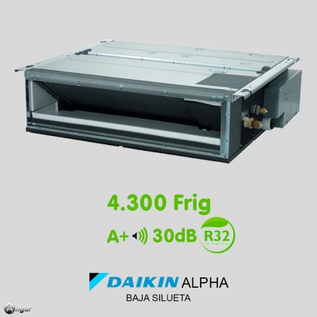 Aire Acondicionado conductos Daikin Alpha ZDXMG50F (BAJA SILUETA)