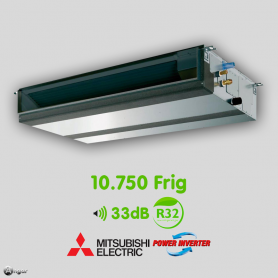 Aire Acondicionado Conductos Mitsubishi Electric Power Inverter MPEZ-125VJA