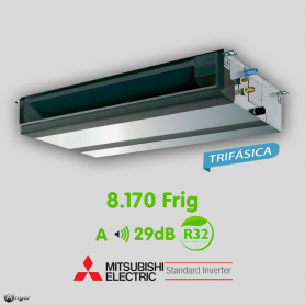 Aire Acondicionado Conductos Mitsubishi Electric Standard MSPEZ-100YJA Trifásica