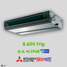 Aire Acondicionado Conductos Mitsubishi Electric Zubadan HPEZS-100VJA