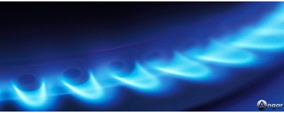Fry top a Gas